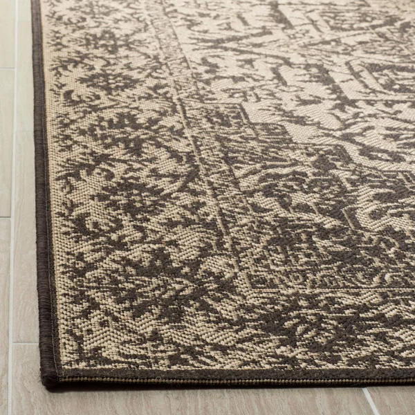 4& x 4& Square Area Rug, Grey, Safavieh