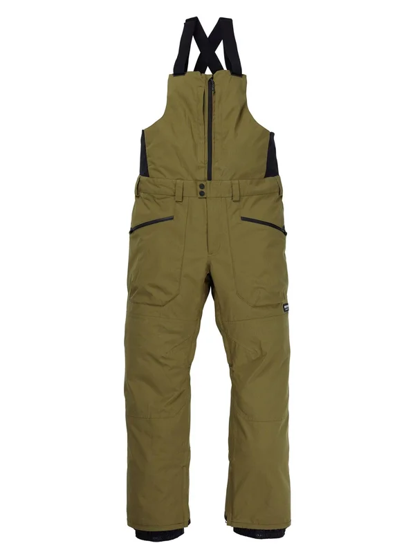 Burton Men's Reserve Bib Pant - Martini Olive, L