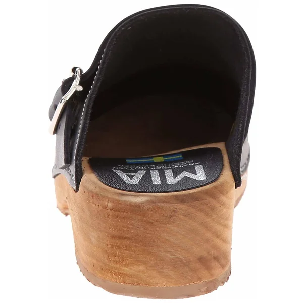Mia Women's Alma Black Clog, Size: 9