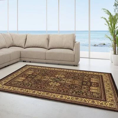 Astoria Grand Lozoya Red Area Rug - Size: Rectangle 9' x 12'