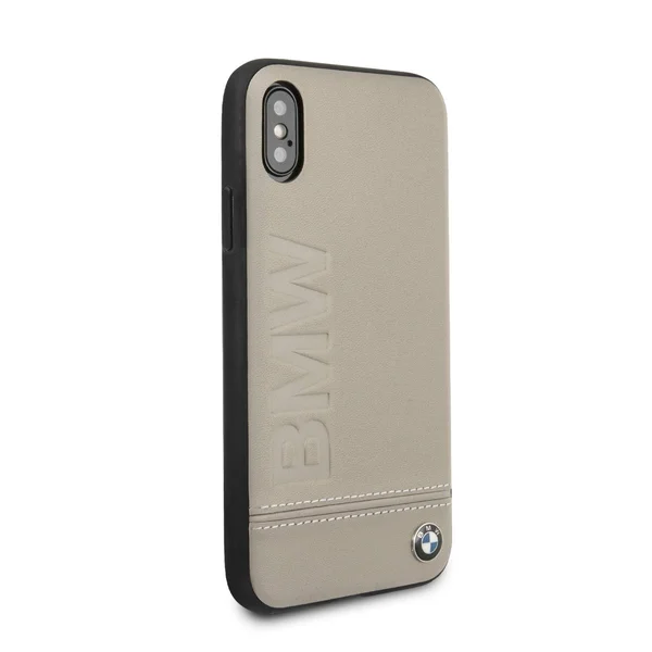 BMW Real Leather with Signature Logo Imprint iPhone 11 - Black