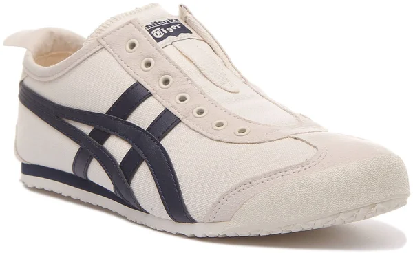 Onitsuka Tiger Mexico 66 Slip in Off White Blue