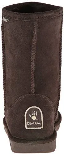Bearpaw Emma Short Boot - Women's Chocolate, 10.0