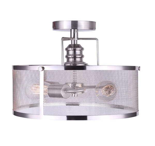 Canarm ISF626A03BN Semi Flush Brushed Nickel Beckett