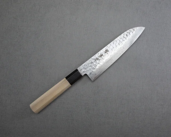 Sakai Takayuki 45-Layer Damascus (Buffalo Ferrule) Santoku Knife 180mm