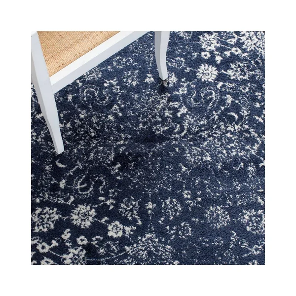 Safavieh Adirondack Rug Collection ADR109N - Navy - Ivory - 6& x 9&