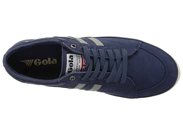 Gola Men's Comet Sneaker - Navy/Light Grey Canvas