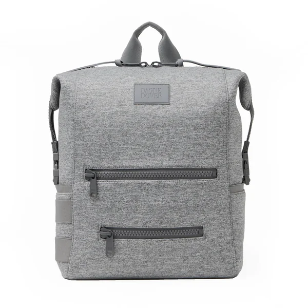 Dagne Dover Indi Diaper Backpack Heather Grey One Size