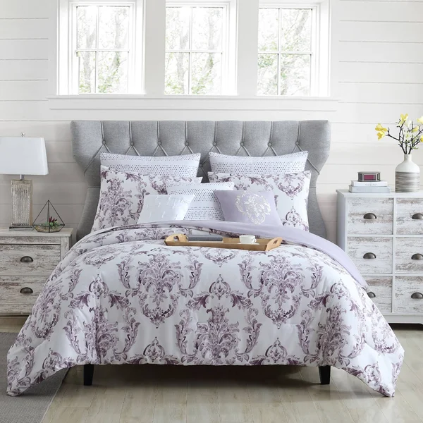 Modern Threads 8 Piece Fashion Comforter Set Ava-Thistle Queen