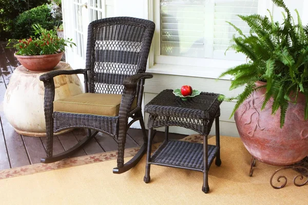 Tortuga Outdoor PSR2-P Portside Plantation Rocker Set - Dark Roast