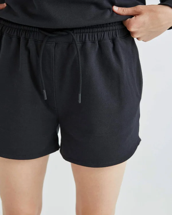 Richer Poorer Women's Terry Sweatshort, Size XL, Woodgrain