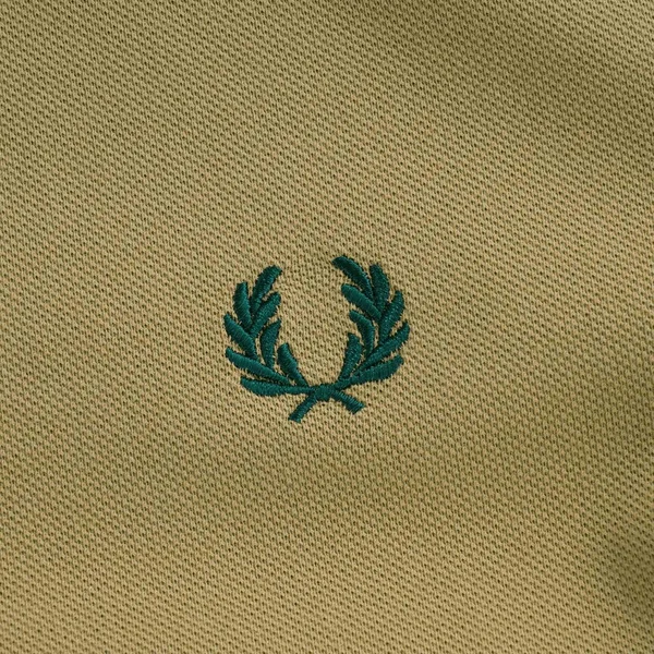 Fred Perry Twin Tipped Polo - Warm Stone - Brown - Polo Shirts
