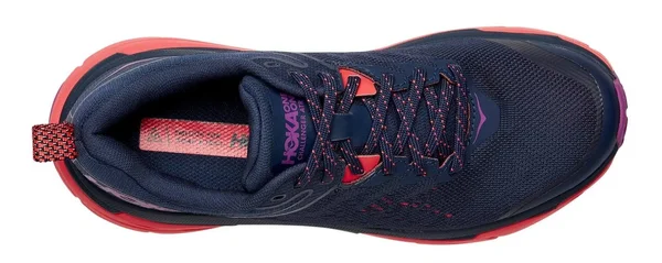 Hoka Women's Challenger ATR 6 Black Iris/Hot Coral, 12