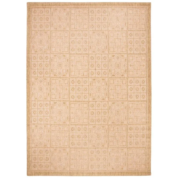 Safavieh Courtyard Area Rug CY6947 Gold, Natural, 9& x 12&
