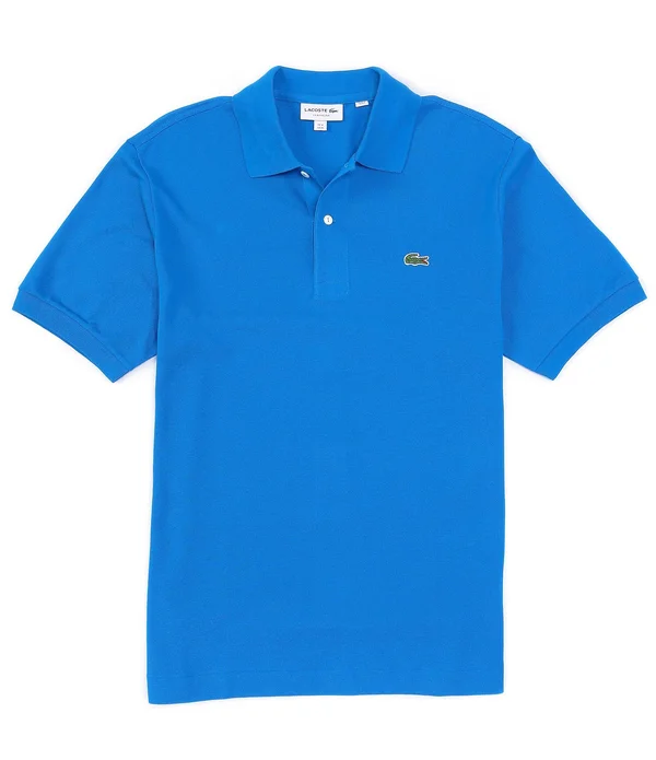 Lacoste Classic Pique Short-Sleeve Polo Shirt - Mens, M, Barbados