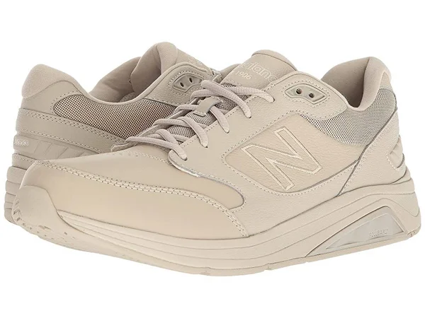 New Balance Men's Leather 928v3 - Bone, 12, 4E