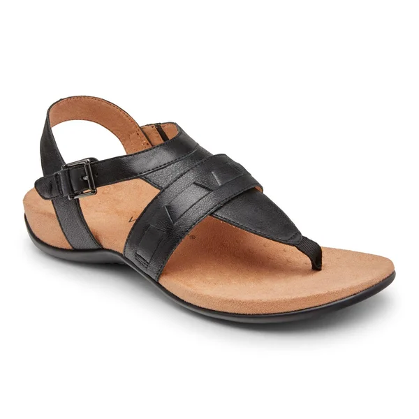 Women's Vionic Lupe Sandal 5 M - Black