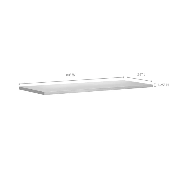 NewAge Products Pro 3.0 Series 84x22 Bamboo Worktop
