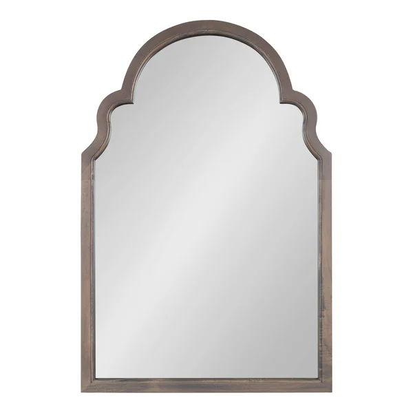 Kate and Laurel Hogan Arch Framed Mirror - Gold - 24x36
