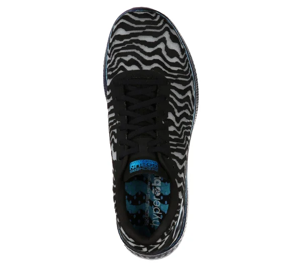 Skechers Women's GOrun Razor 3 Cloak Hyper Running Shoes, Black/Blue, 8.5