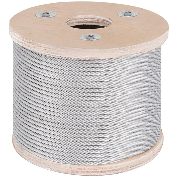 Vevor 3/16 Stainless Steel Cable Wire Rope 7x19 Type 304 (250 Feet)