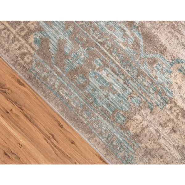 Unique Loom Fremont Paris Area Rug - 10& x 13& Dark Gray