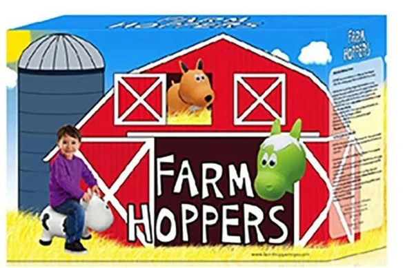 Farm Hoppers Cow - Purple