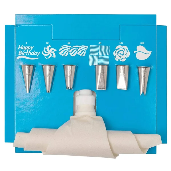 Ateco PIPING 8-Pc Cake Decorating Set for Pastry - Bakeware (12 Sets)