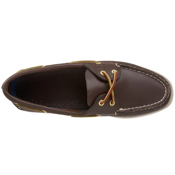 Sperry Top-Sider Women's Authentic Original Two-Eye Boat Shoe, Brown, 5.5