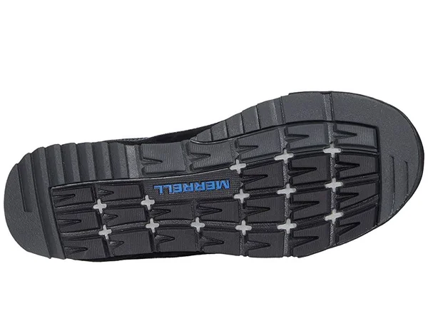 Merrell Men's Burnt Rock Travel Suede Shoe - 9 - Black