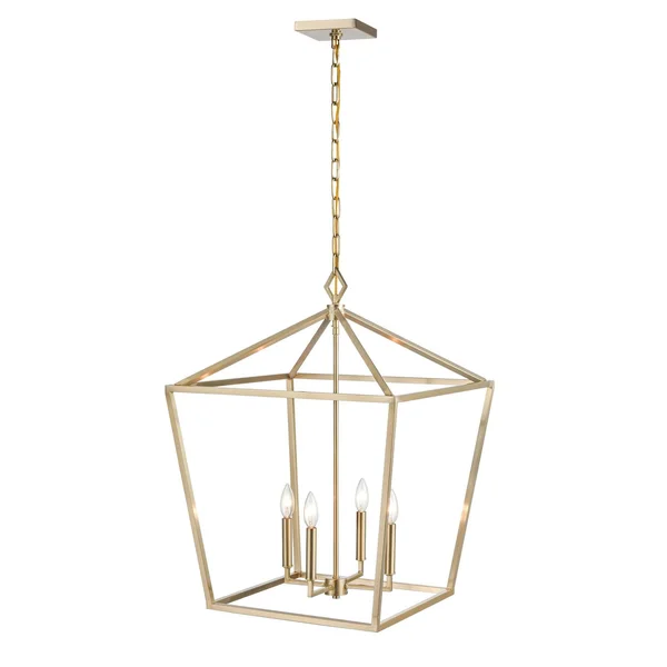 Millennium Lighting 3000 Series 4-Light Pendant in Rubbed Bronze 3254-RBZ
