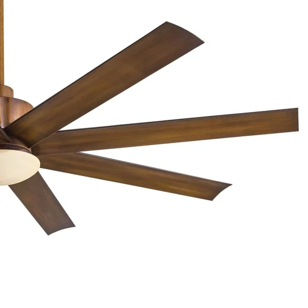 Minka Aire Slipstream 65x22 Ceiling Fan with Light - Distressed Koa