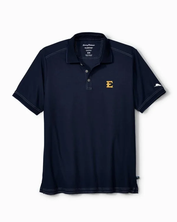 Tommy Bahama Men's Collegiate Emfielder Polo - East_Tennessee_State - Size XL