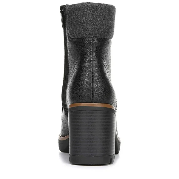 Naturalizer Madalynn2 Booties - Black Tumbled