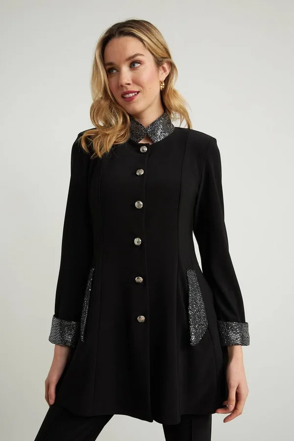 Joseph Ribkoff Shimmer Detail Jacket Style 204090