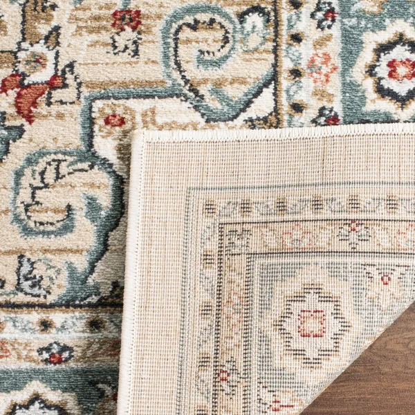 Safavieh LNH338A Lyndhurst Teal - Grey Area Rug - 8& x 10&