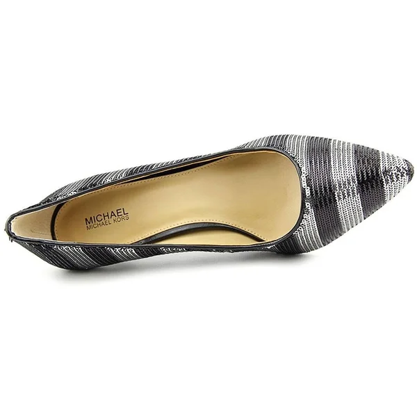 Michael Kors Womens Mk-Flex Mid Pump Pointed Toe Classic Pumps