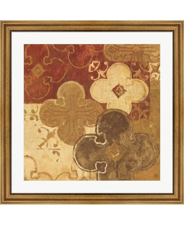 Avery Tillmon 'Kasbah II' Framed Art - Plastic - Gold