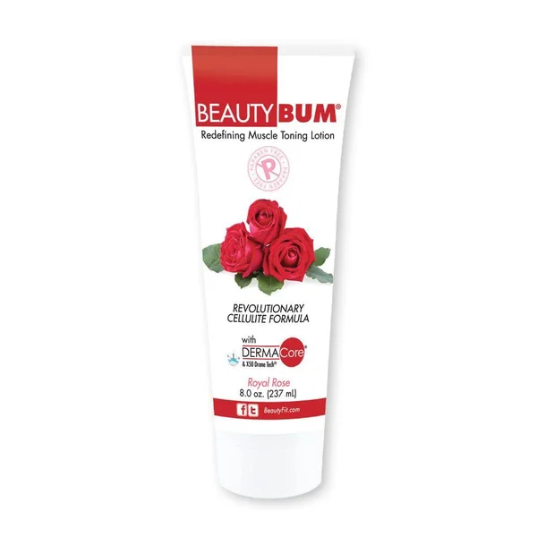 BeautyBum Toning Lotion Vanilla Shuga - 8 oz Cream - BeautyFit