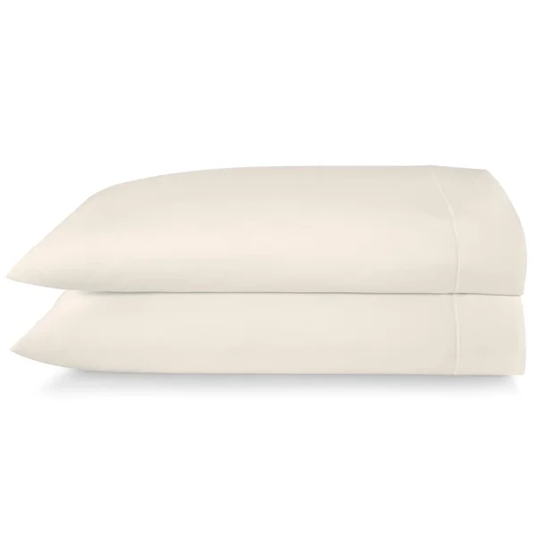 Peacock Alley Soprano Sateen Fitted Sheet - Ivory