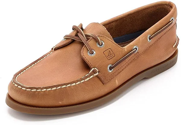 Men's Sperry &Authentic Original& Boat Shoe, Size 8 W - Black