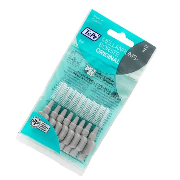 TEPE Space Brush Original 1.3 mm 8 Pcs Made in Sweden