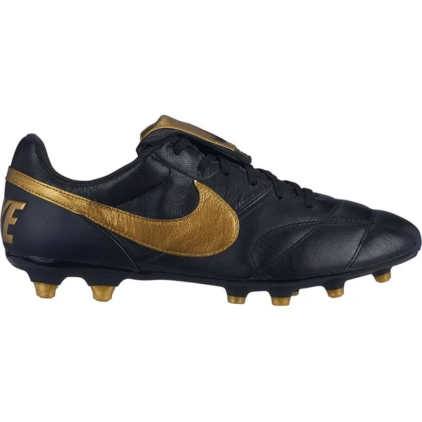 Nike Premier II FG Soccer Cleat Black/Metallic Gold-6.5