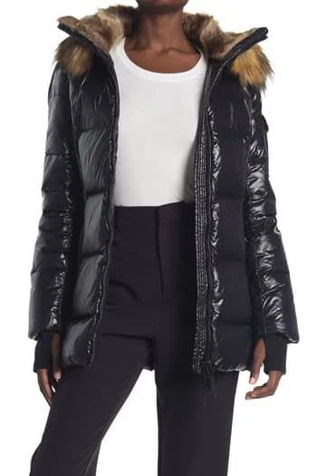 S13 Womens Allie Short Down Jacket - XS, Green