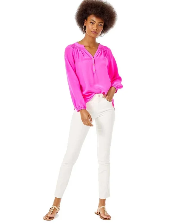 Lilly Pulitzer Elsa Top True Navy