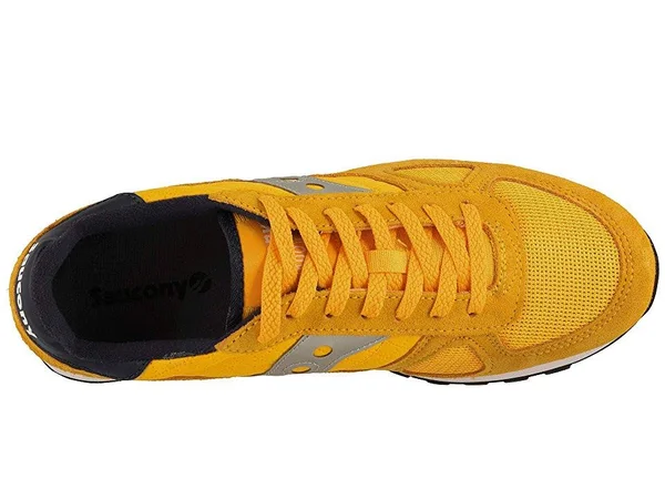 Saucony Shadow Original Size: 8M, Yellow, Navy
