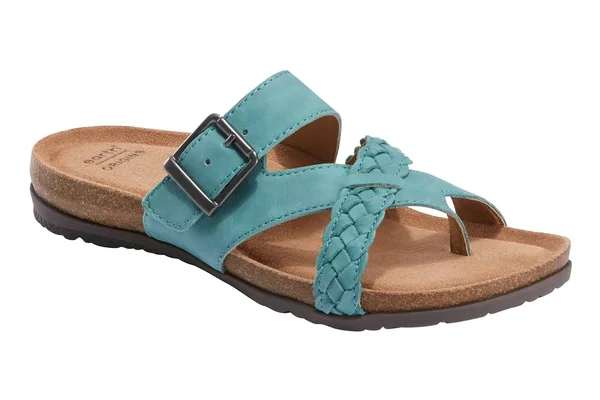 Earth Origins Orono Foster Women's Sandal (Green - Size 9.5 - Leather)