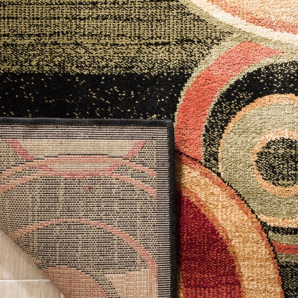 Safavieh Lyndhurst LNH225B 2&3x22 x 10&0x22 Runner Black, Multi Area Rug
