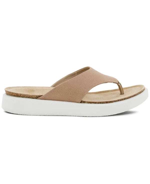 Ecco Women's Corksphere Thong Sandals - Alusilver