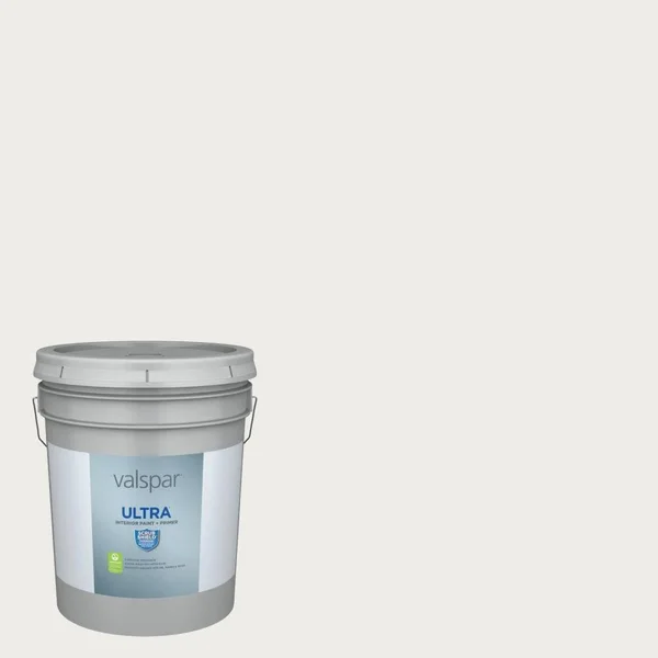 Valspar Ultra Flat Pure White Hgsw4006 Interior Paint (5-Gallon) - HGSW4006-935302